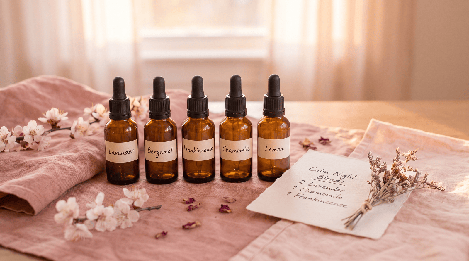 Best essential oils for stress and sleep, for beginners